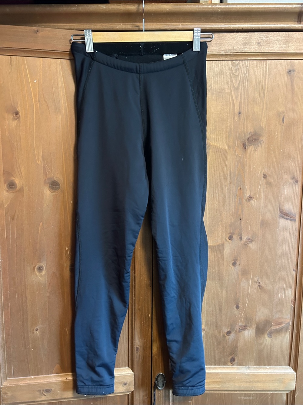 Pearl Izumi women's fleece-lined AmFIB soft-shell cycling tights, small
